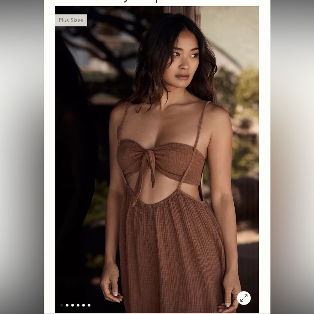 Anthropologie The Wrenley Suspender Pant Set